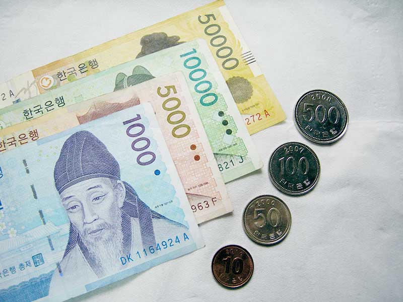 Đồng Won Hàn Quốc Giảm Xuống Mức Thấp Nhất Trong Hơn 15 Năm